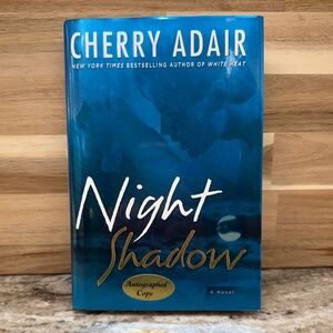 Night Shadow by Cherry Adair - Autographed Copy - Hardcover